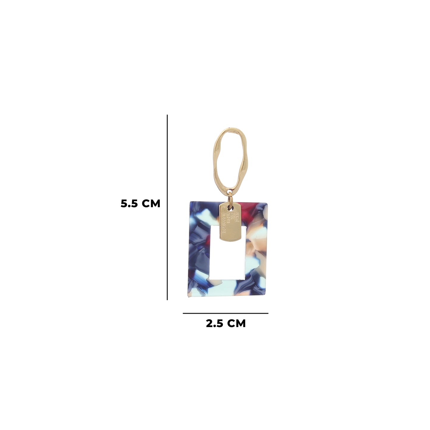 Mosaic Marble Earrings