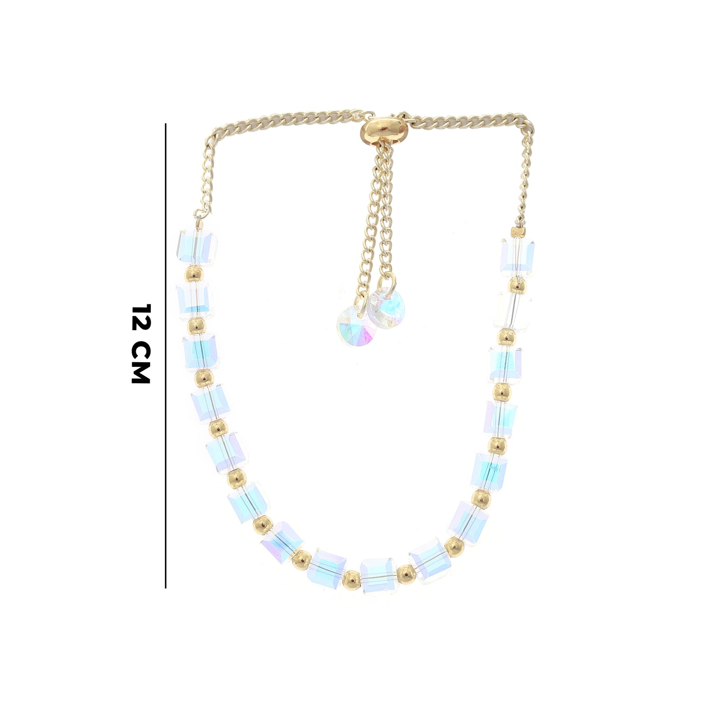 Squarecut Duo Bracelet with Necklace