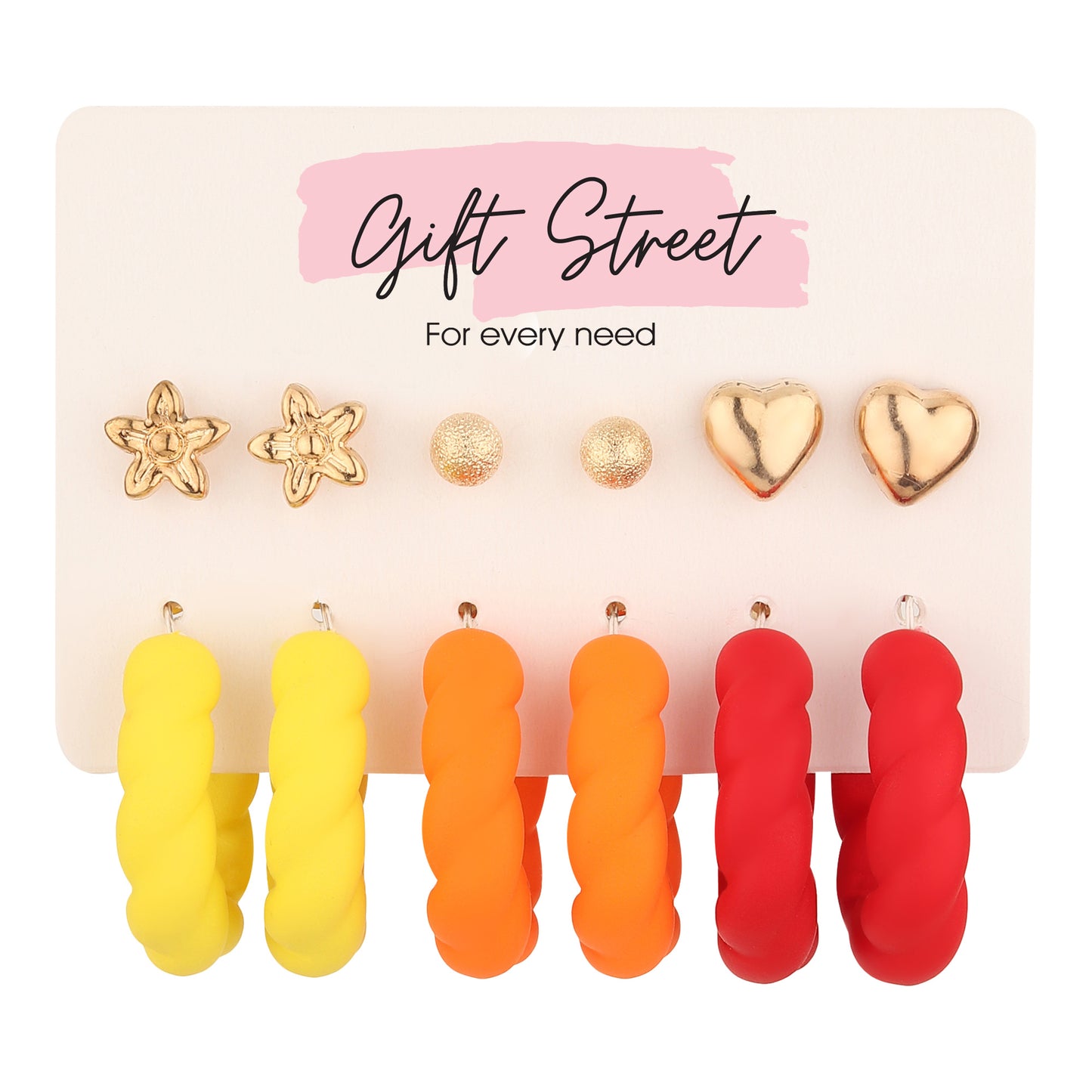 Statement Hoops Earrings