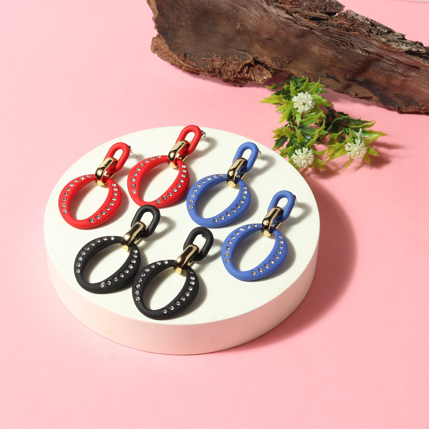 Buy 1 Pearl Drop Tassel Earring & Get 2 Free(1 Sunshine Bloom & 1 Stone Adorned Orbit Earring)