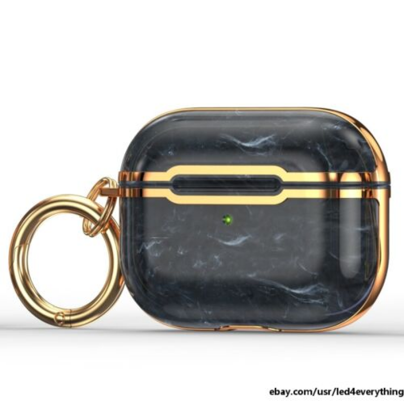 Stylish Marble Print Hard Cover for AirPods