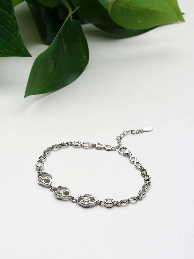 Silver Hand Bracelet
