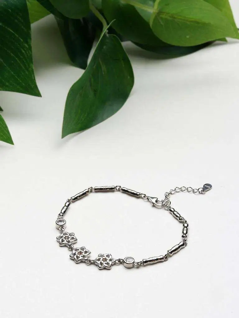 Silver Hand Bracelet