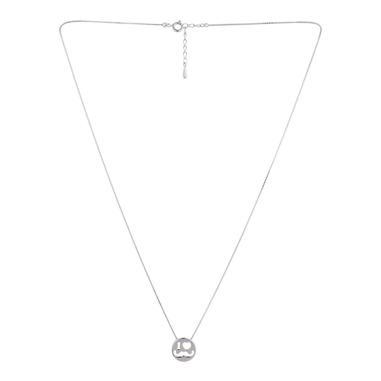 Silver Elegance Over chain Pendant