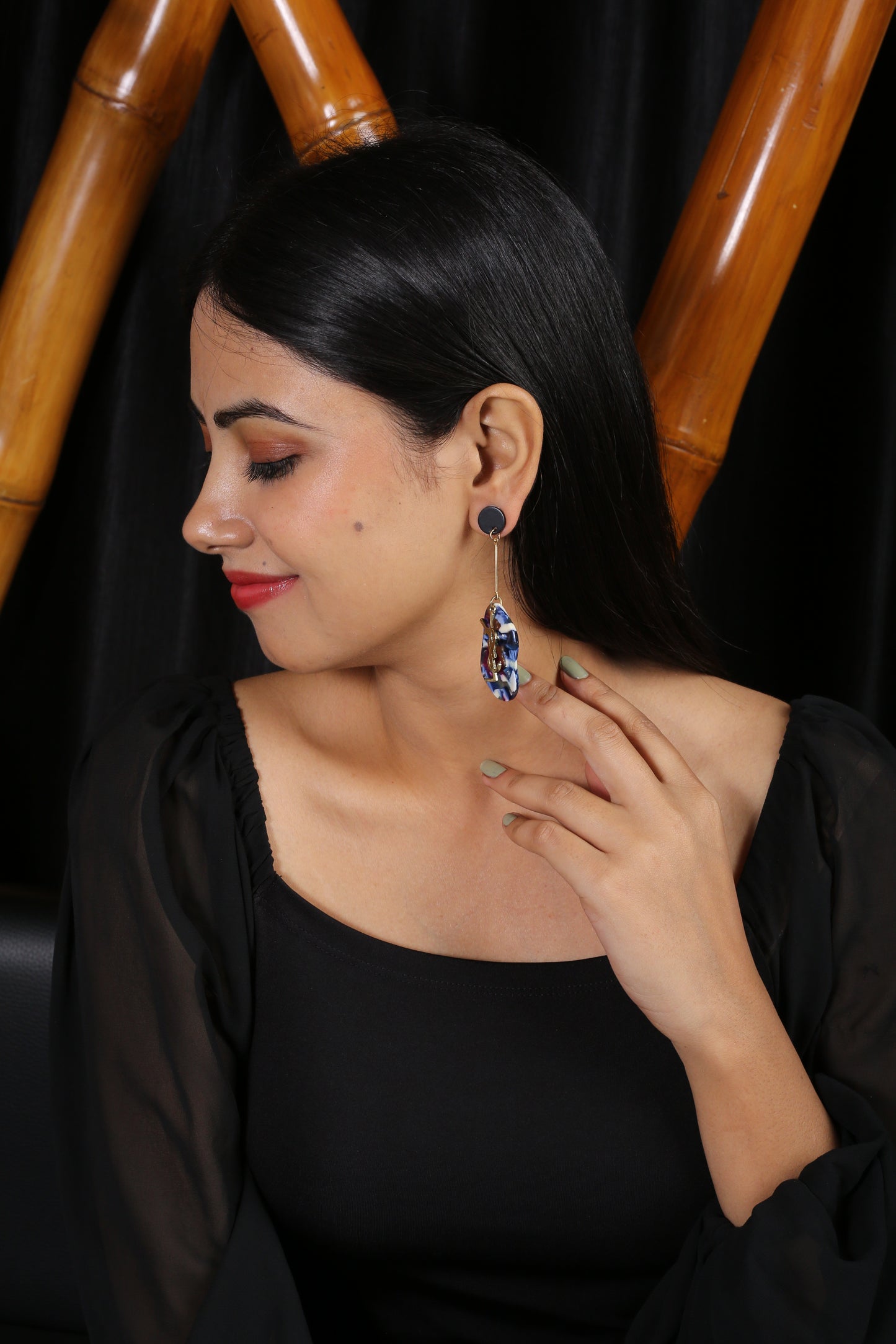 Buy 1 Rhinestone Pearl Dangle Earrings & Get 3 Free (Sunshine Bloom, Pop-Delight, Wild Whimsy Earrings)