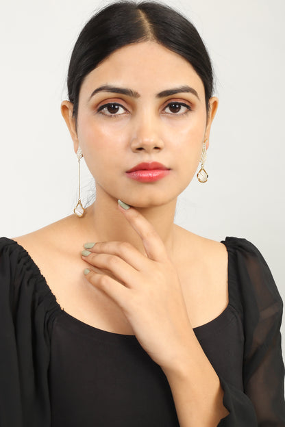 Swan Rhinestone Earrings