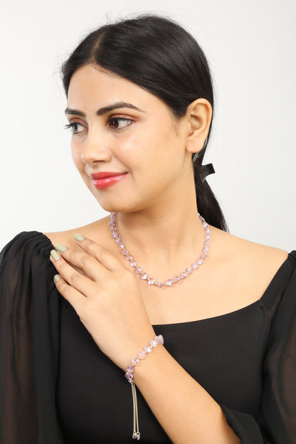 Heartstrings Duo Bracelet with Necklace