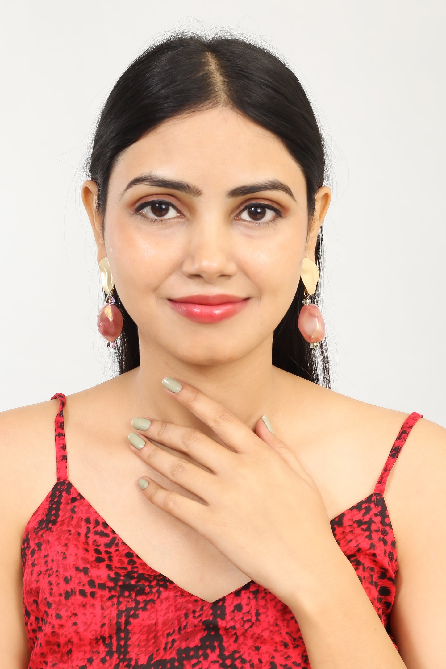 Dainty Ivory Dangle Earrings