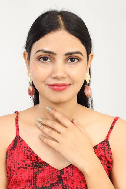 Dainty Ivory Dangle Earrings