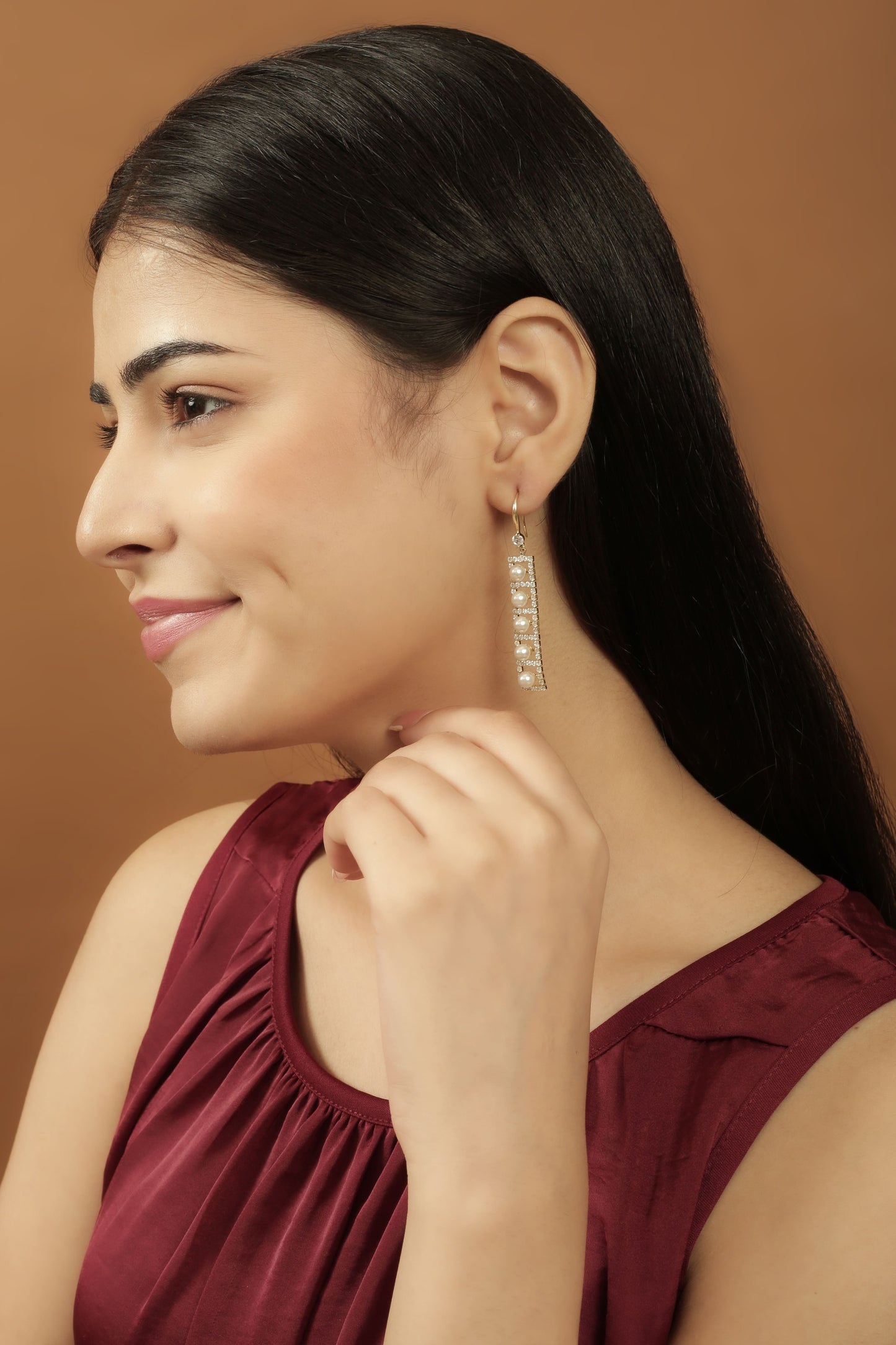 Pearl Cascade Earrings