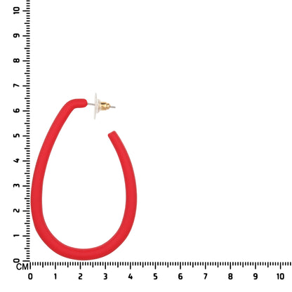 Raindrop Hoop Earrings