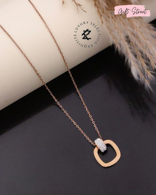 Eternal Bond: The Ring of Timeless Connection Necklace
