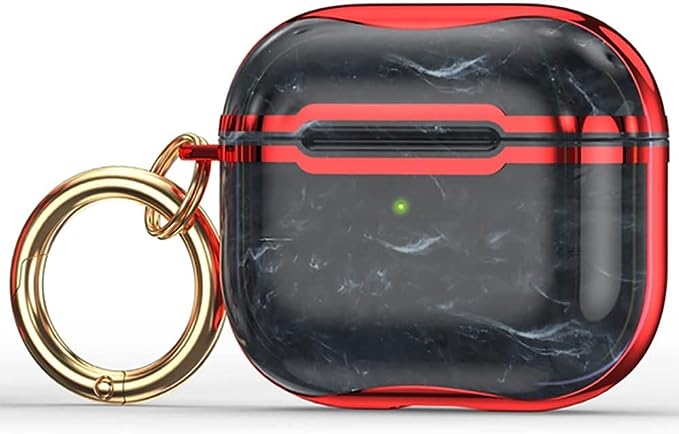 Stylish Marble Print Hard Cover for AirPods