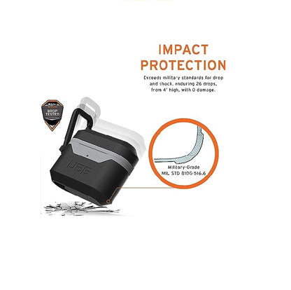 Urban Armor Gear Full Body Protective Soft-Touch Silicone Airpods Cover