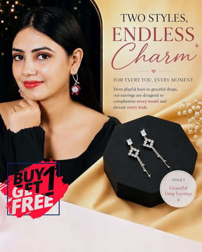 ✨ Buy 1 Get 1 FREE – Double the Style, Double the Sparkle! ⭐