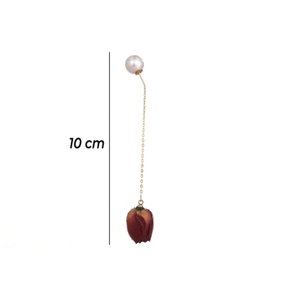 Rose Flower Buds Earrings