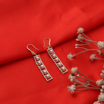 Pearl Cascade Earrings