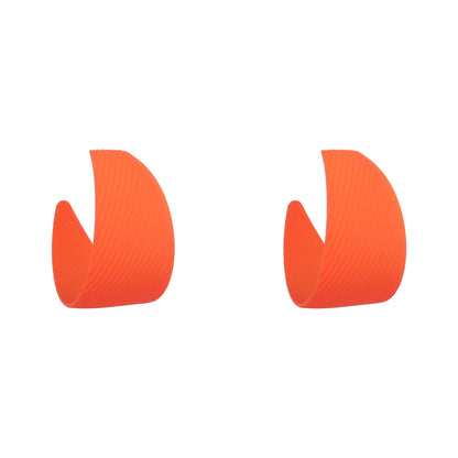 Bakelite Hoop Earrings