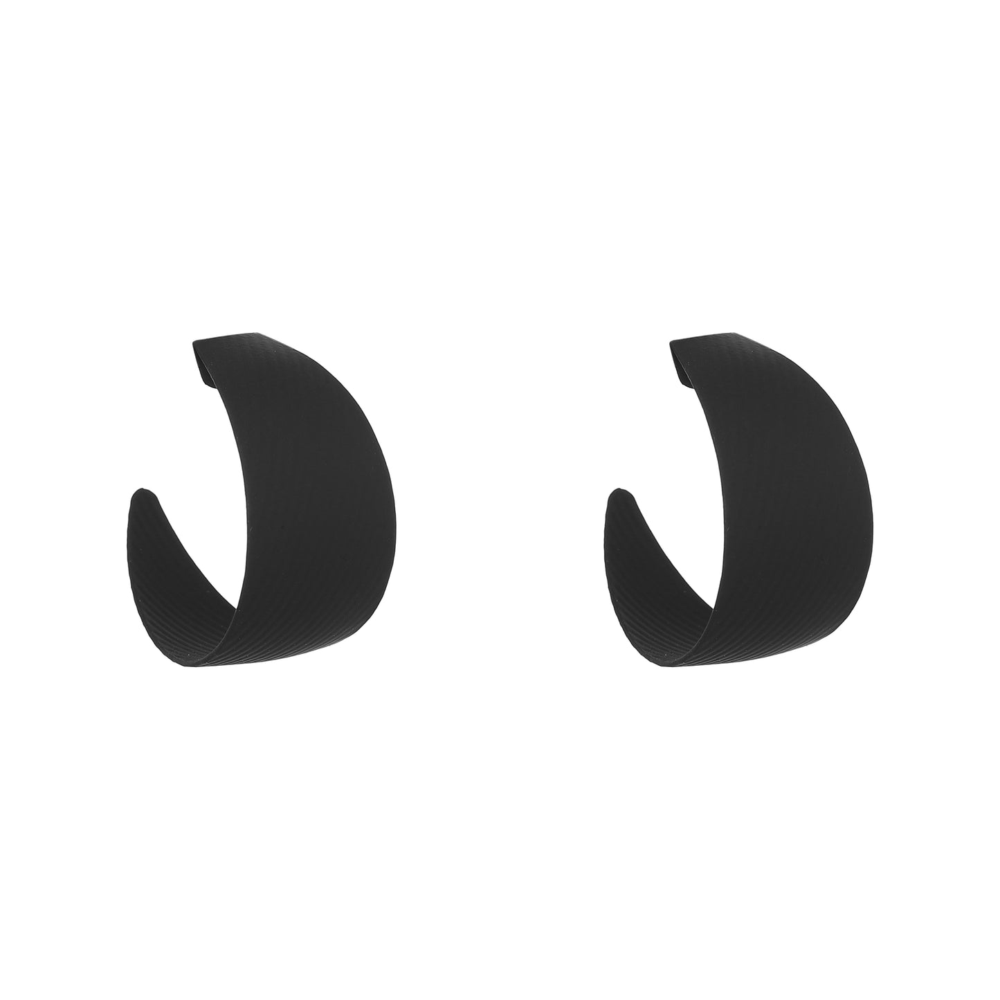 Bakelite Hoop Earrings