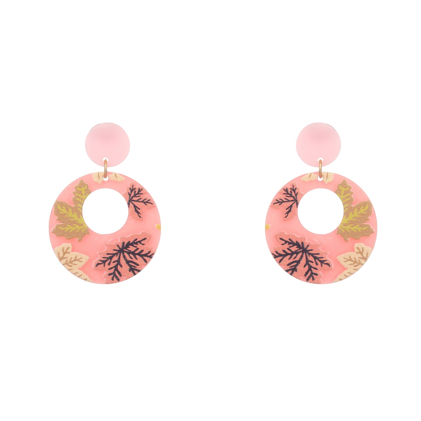 Buy 1 Pearl Drop Earring & Get 2 Free(1 Antum Leaves & 1 Sunshine Bloom Earring)