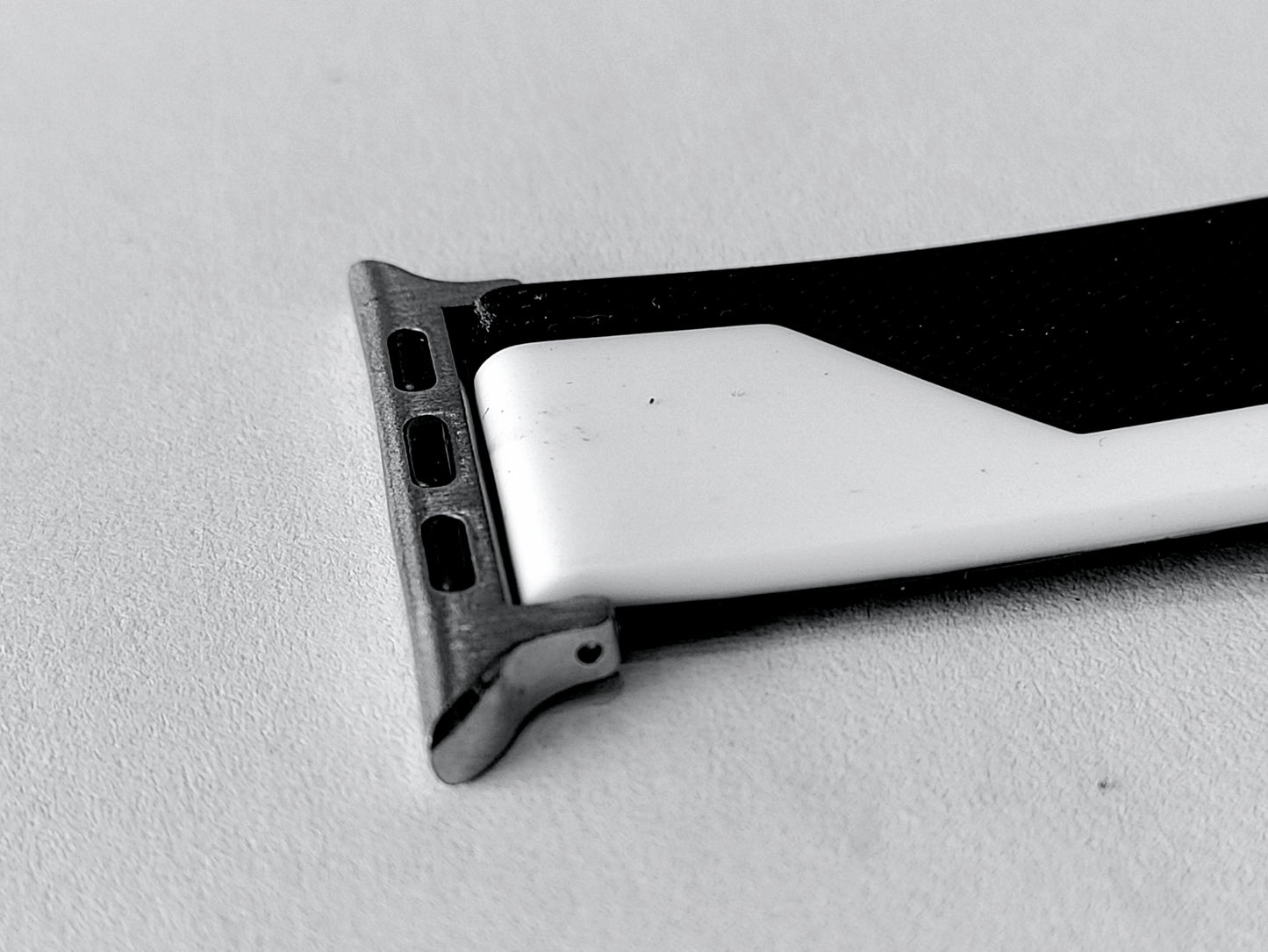 Soft Silicone Stainless Metal Buckle 2 Colours Shade  Apple Watches Strapped