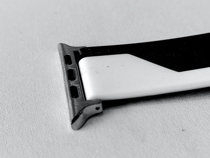 Soft Silicone Stainless Metal Buckle 2 Colours Shade  Apple Watches Strapped