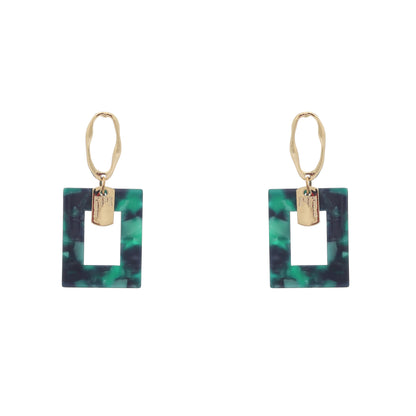 Mosaic Marble Earrings