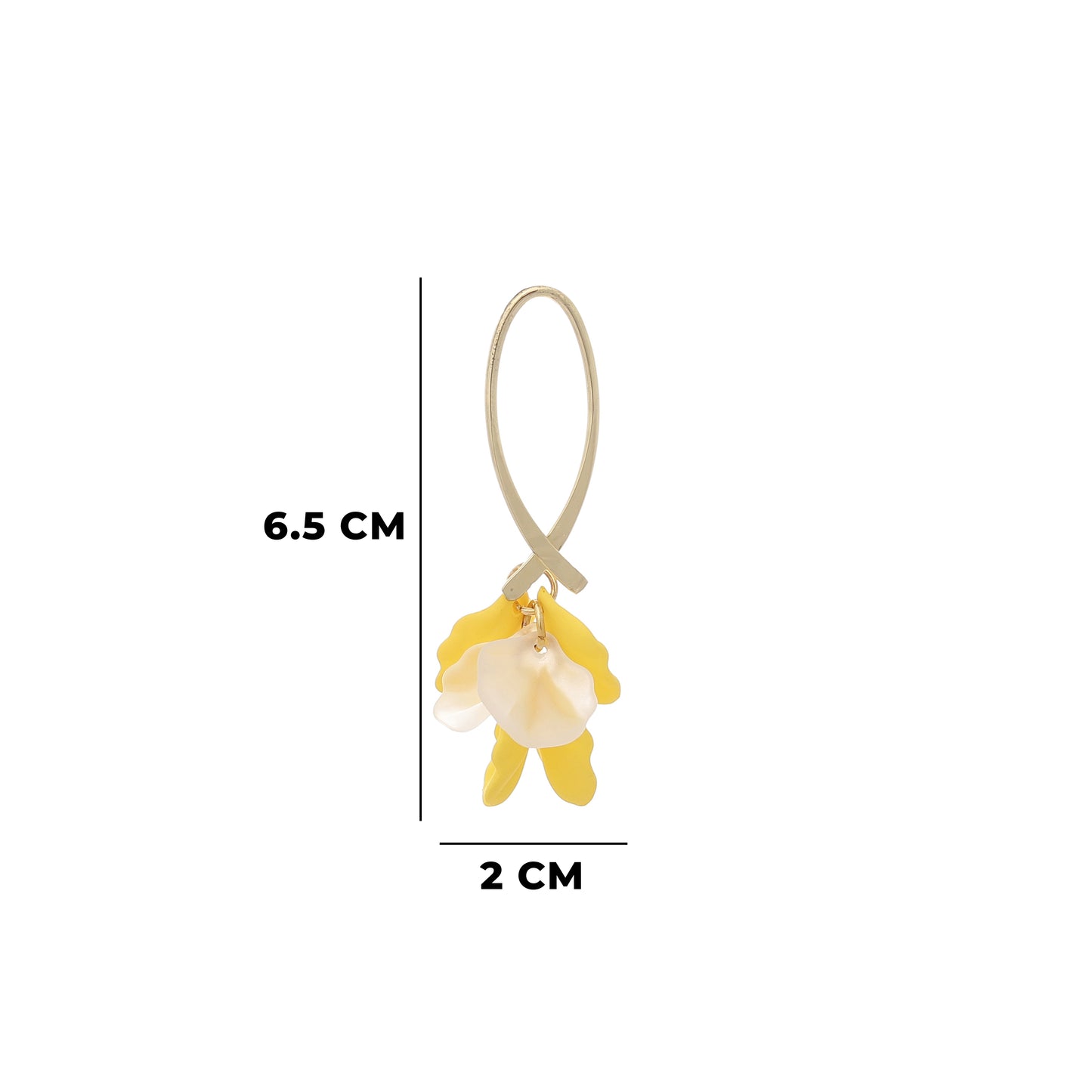 Dainty Leaf Dangle Earrings