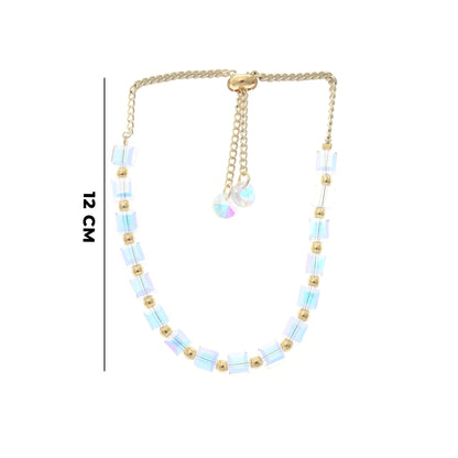 Squarecut Duo  Bracelet with Necklace