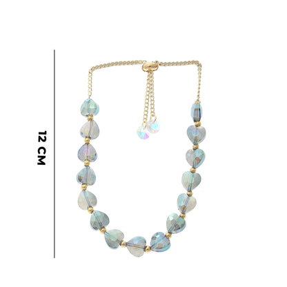 Heart Shaped Bracelet with Necklace