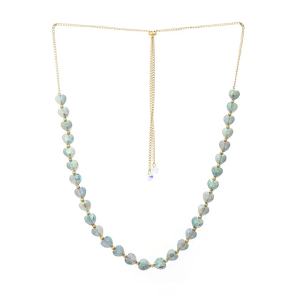 Heart Shaped Bracelet with Necklace