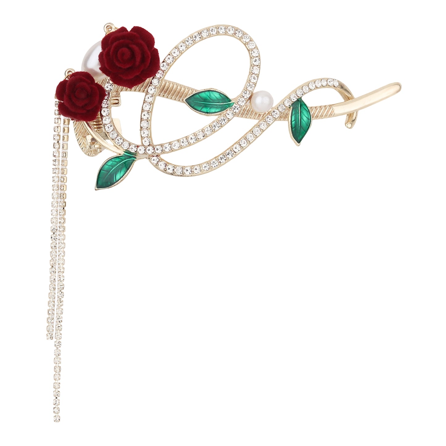 Rose Radiance Hair Stick