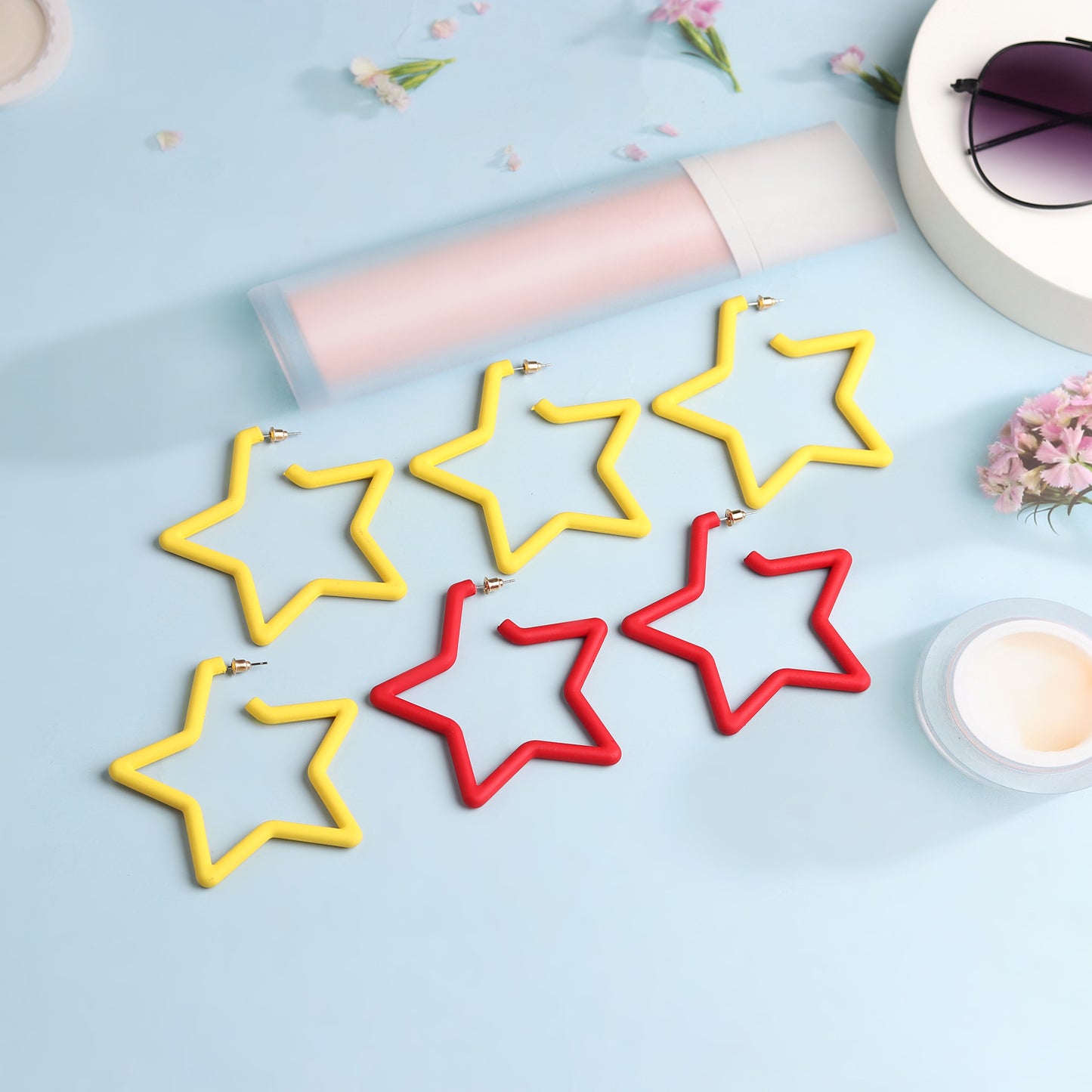 Statement Star Earrings