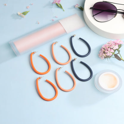 Raindrop Hoop Earrings