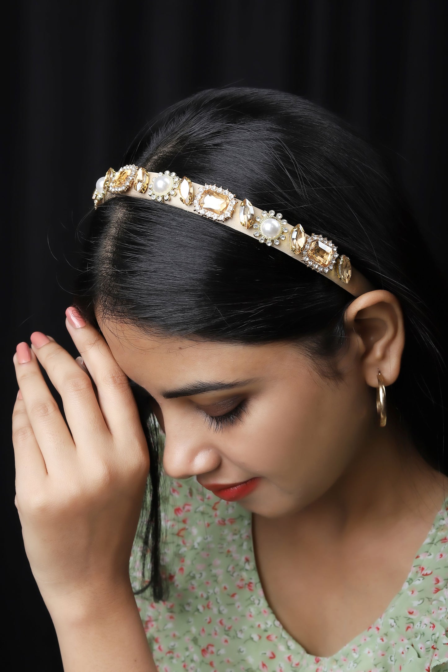 Gold Embellished Hairband