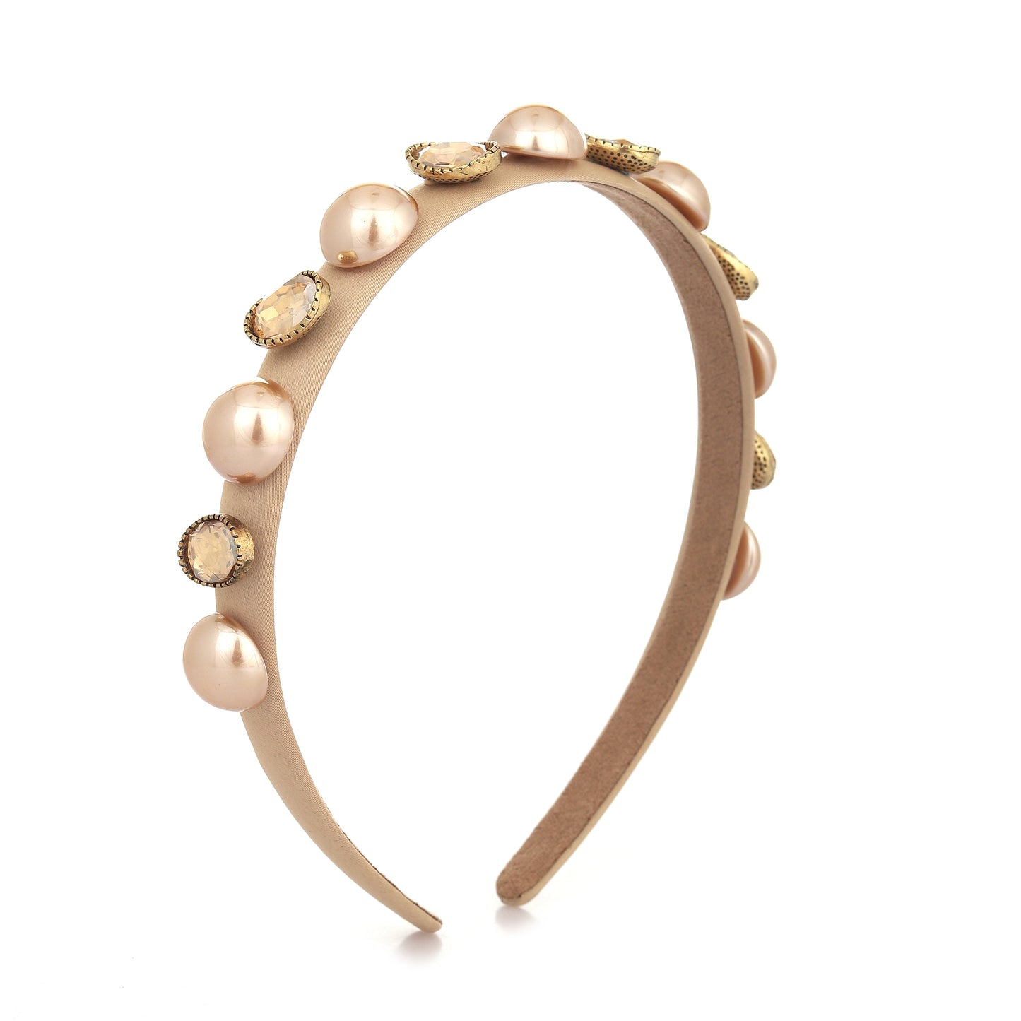 Gilded Pearl Hairband