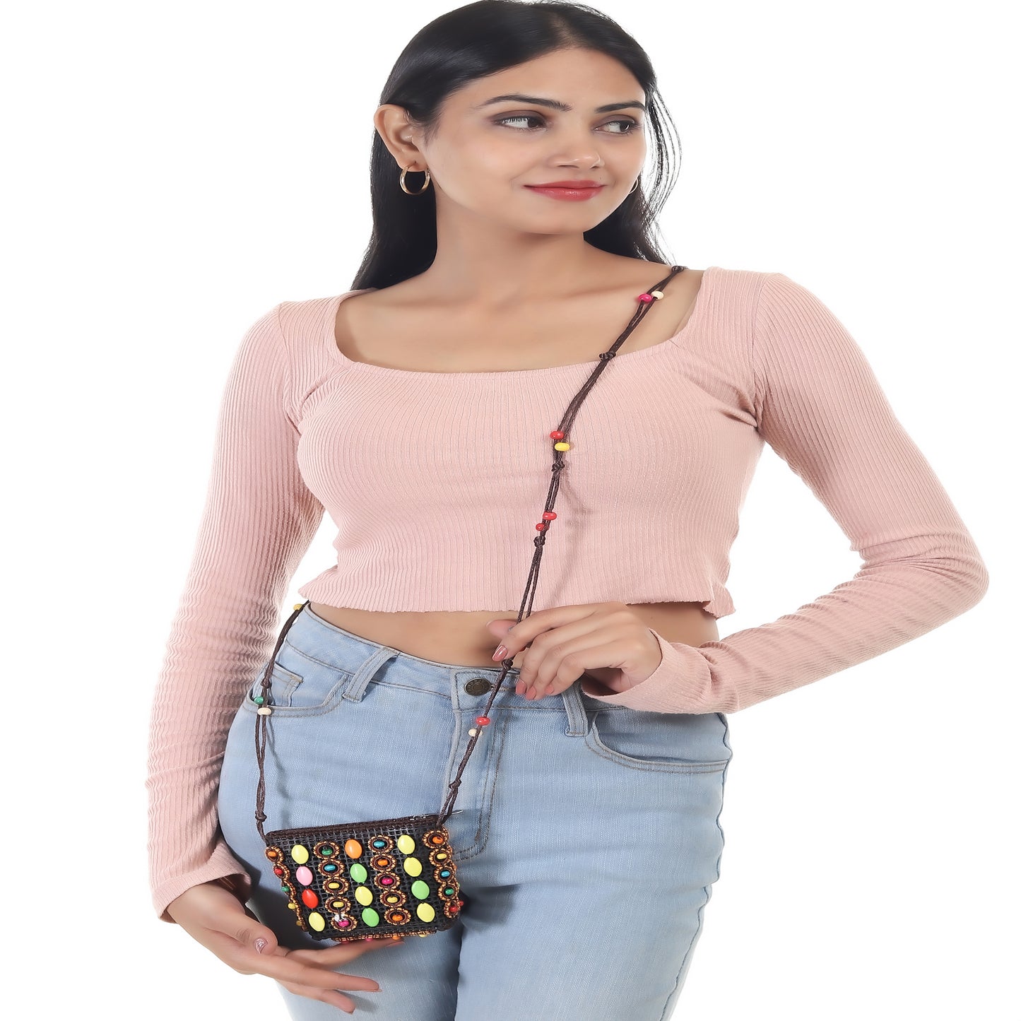 Artisanal Handbag Made of Coconut Shell