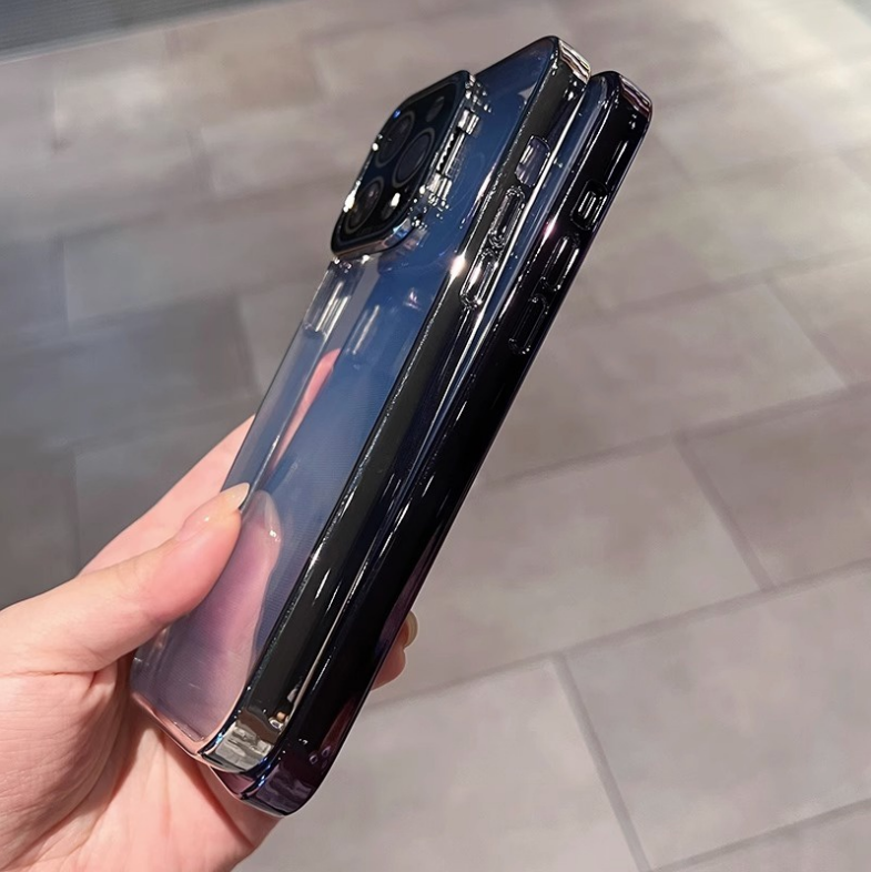 Creative 2 in 1 Lens Protector & Mobile Holder Hard Case for iPhones