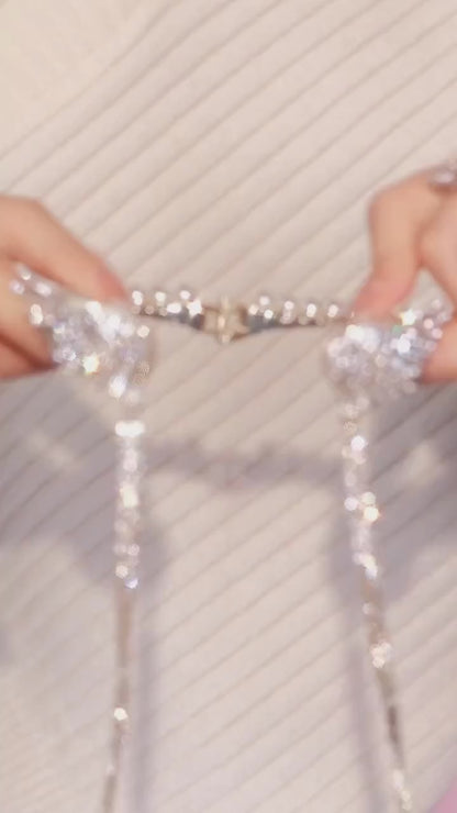 Diamond Butterfly Hair Claw