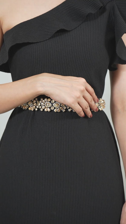 Gemstone Studded Belt