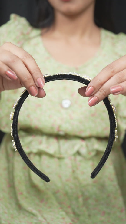 Black Royalty Hairband