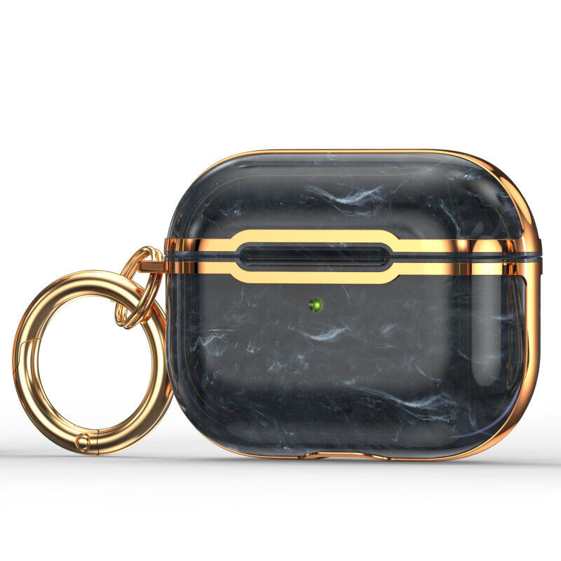 Stylish Marble Print Hard Cover for AirPods