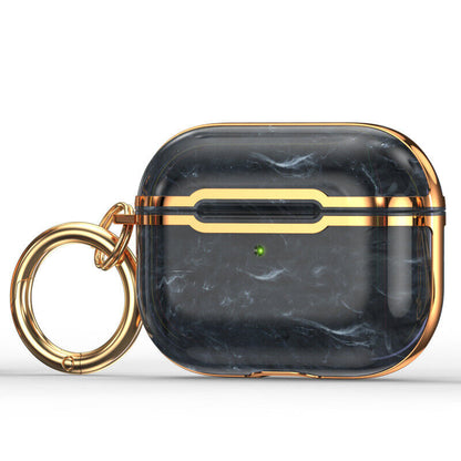 Stylish Marble Print Hard Cover for AirPods