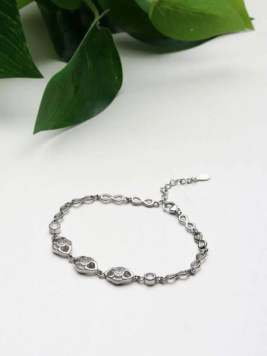 Silver Hand Bracelet