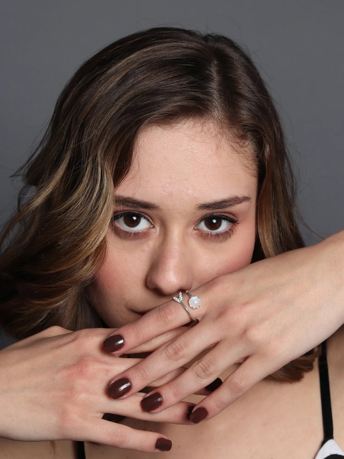 The Whimsical Moon Ring