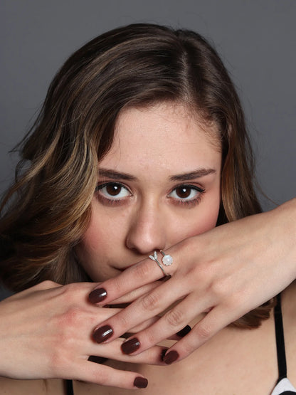 The Whimsical Moon Ring