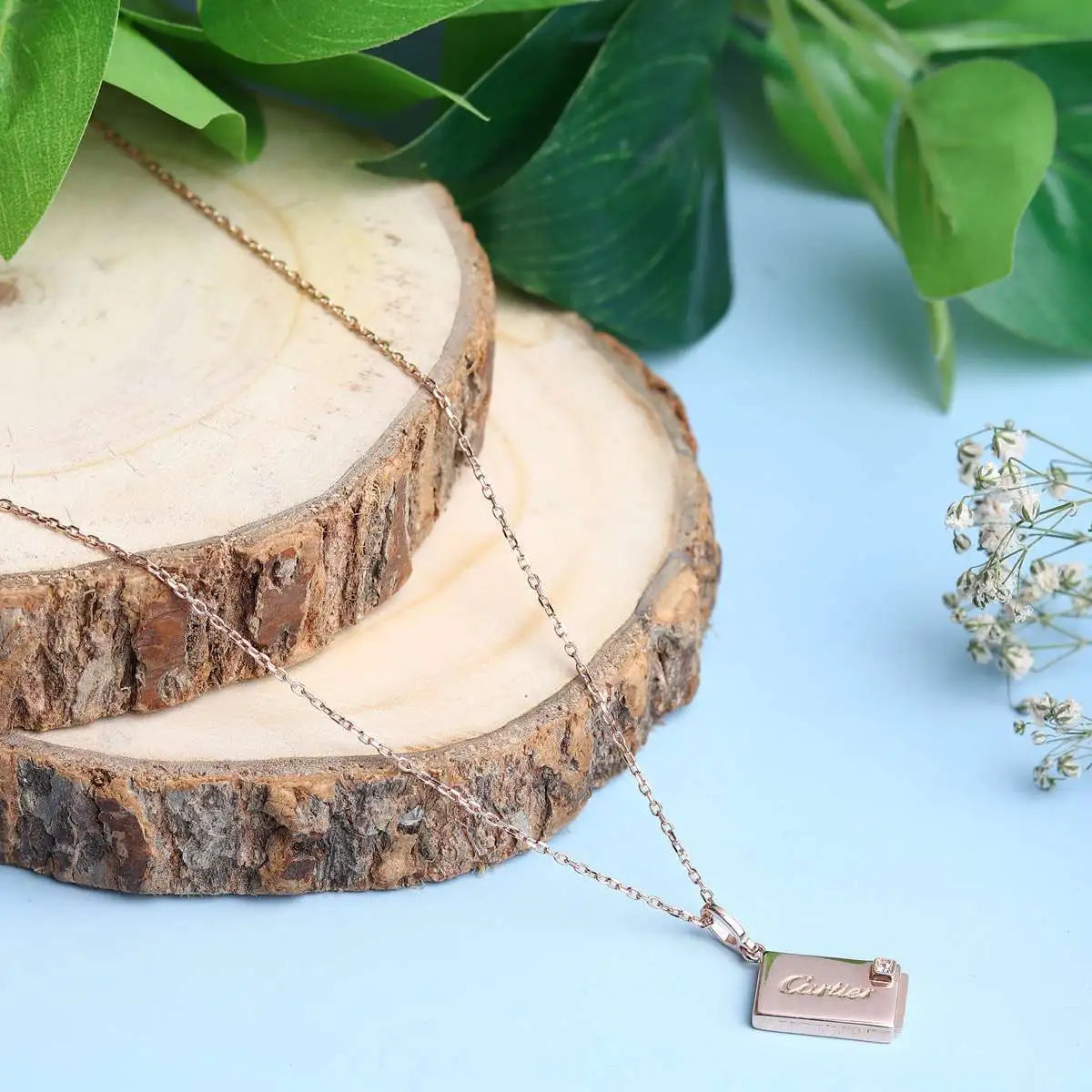 Silver Cartier chain Pendant