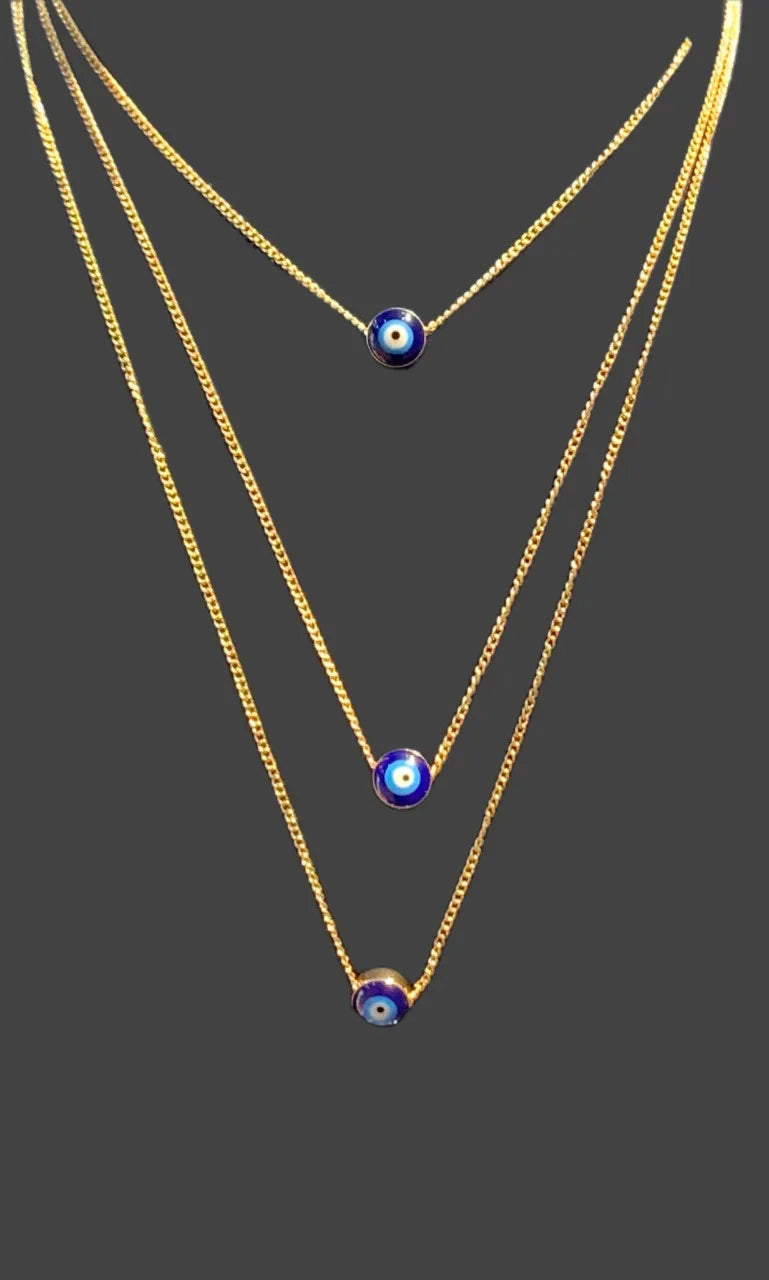 Turkish Evil Eye chain pendant