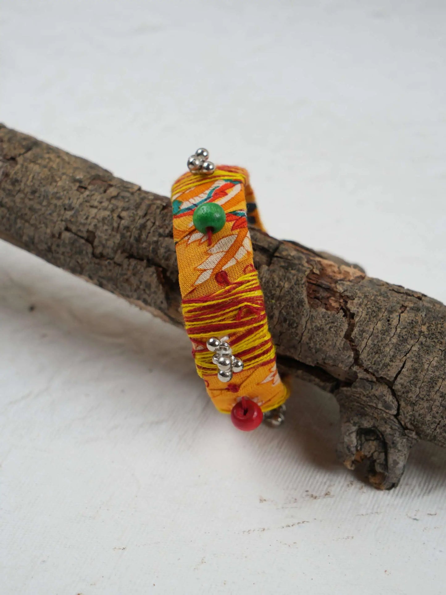 Yellow Bangle Handmade