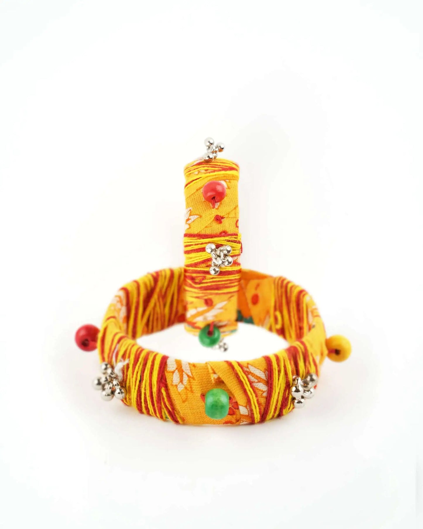 Yellow Bangle Handmade